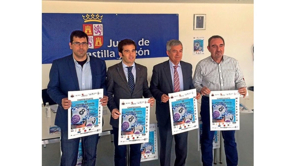 Bustos, Lahuerta, Carpena y García Crbajo, en la presentación.-G. VELASCO