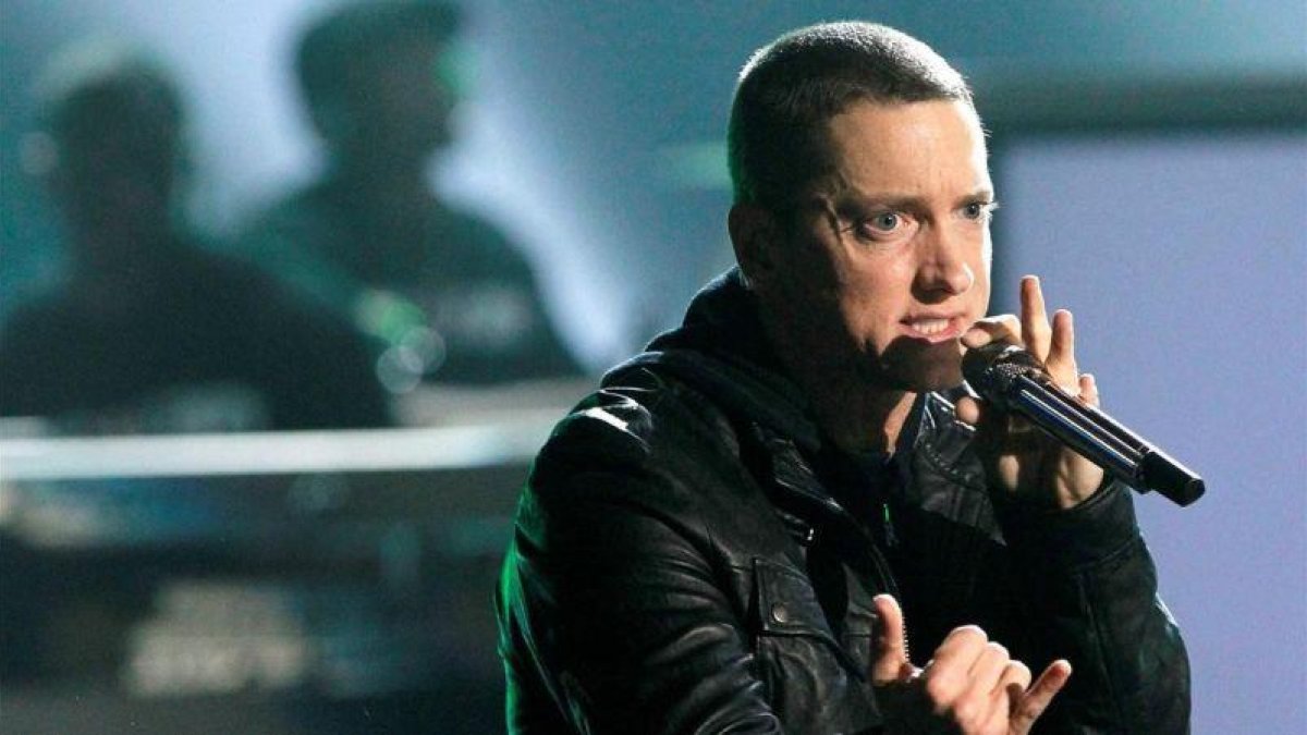 Eminem.-REUTERS/ MARIO ANZUONI