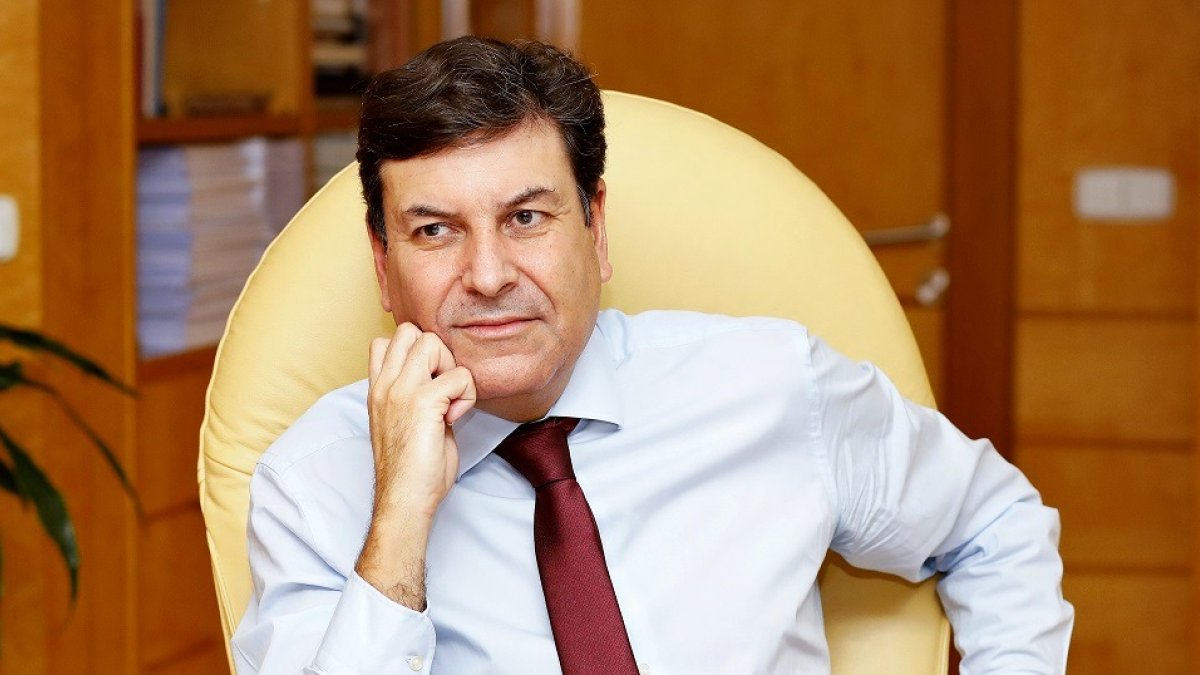 Carlos Fernández Carriedo, Consejero de Economía y Hacienda. - JUAN MIGUEL LOSTAU