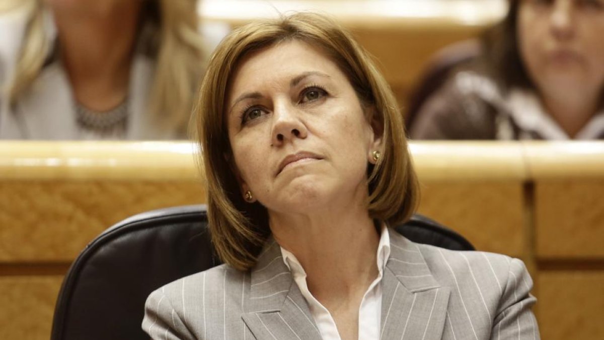 La ministra de Defensa, María Dolores de Cospedal, en una imagen de archivo.-E.M.