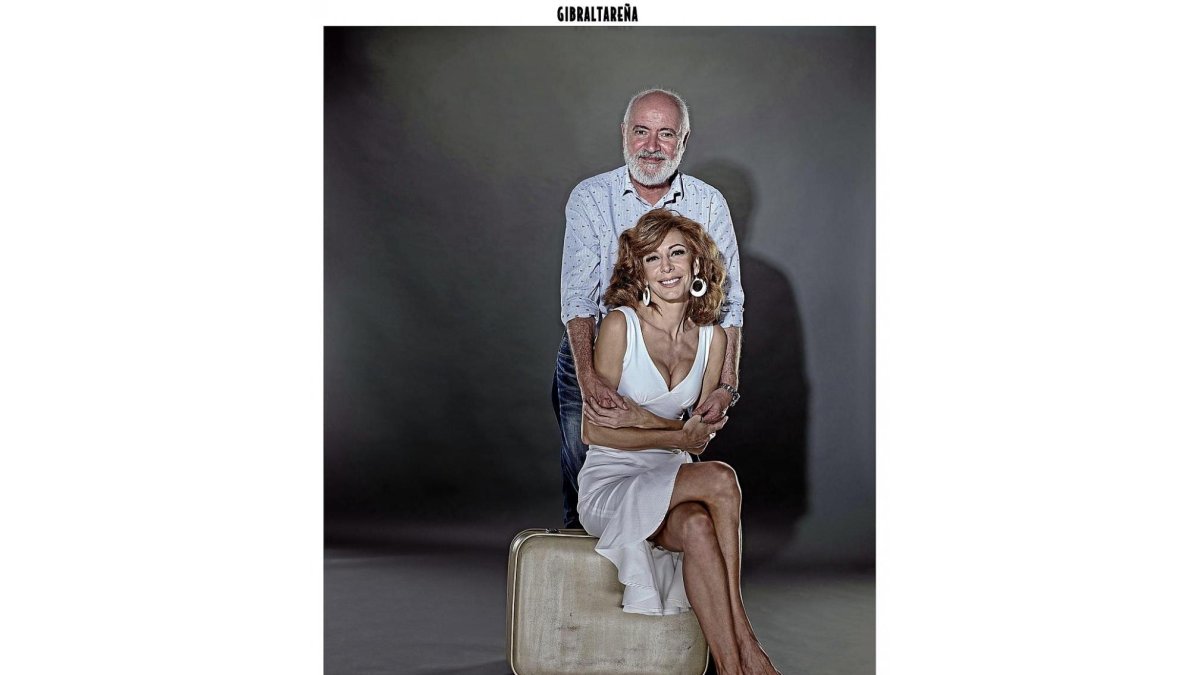 Juan Luis Iborra y Elisa Matilla, director y protagonista de la obra.-S. PARRA