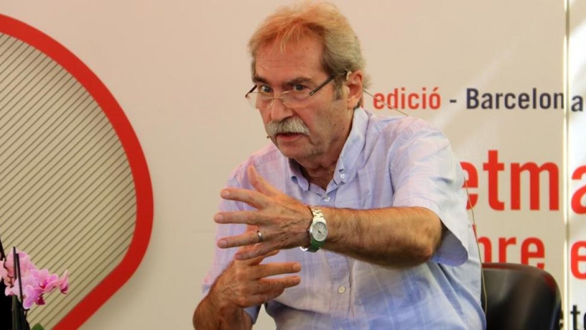 Jaume Cabré, en la Setmana del Llibre en Català. /-PERE FRANCESCH (ACN)