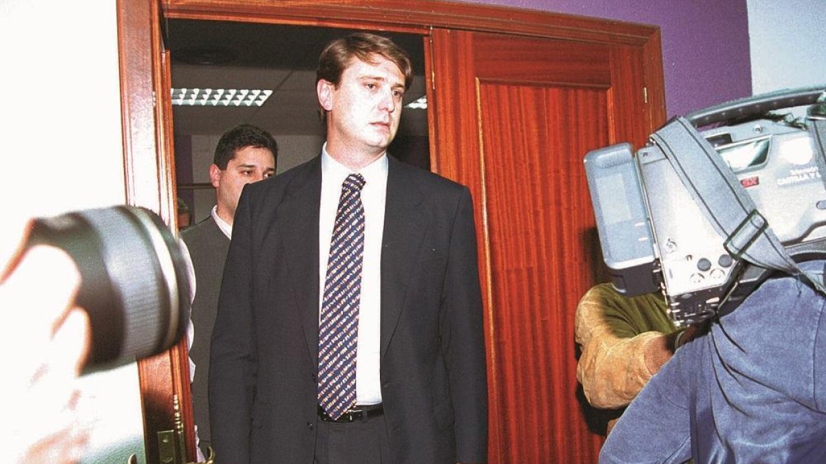 Carlos Suárez, con 33 años, llegó al club el 10 de mayo de 2001-E.M.