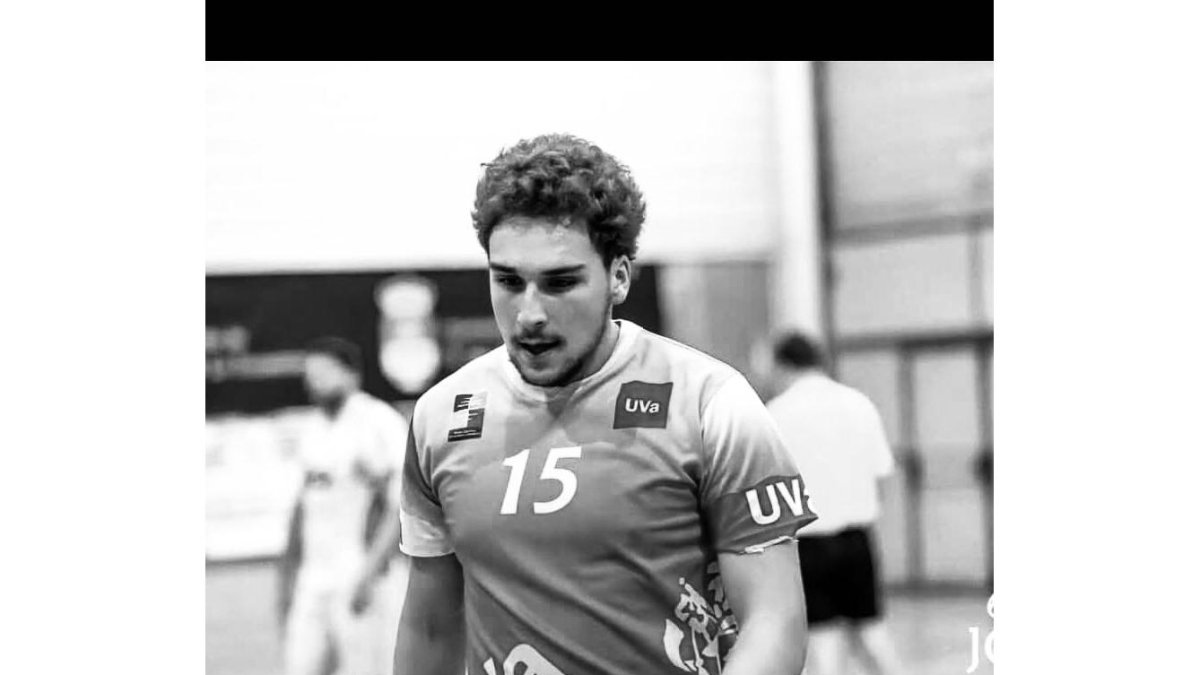 Javier Zalama en un partido con la Uva. / E.M.