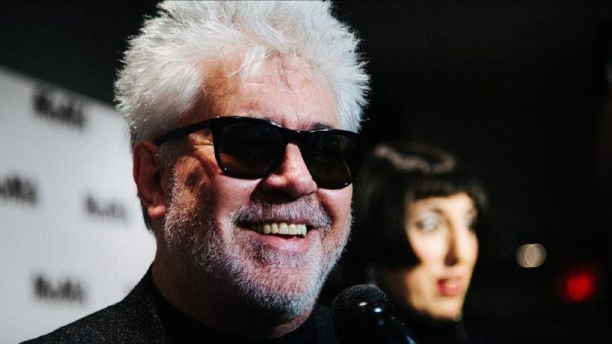 Pedro Almodóvar y Rossy de Palma, en el MoMA.-EFE / ALBA VIGARAY