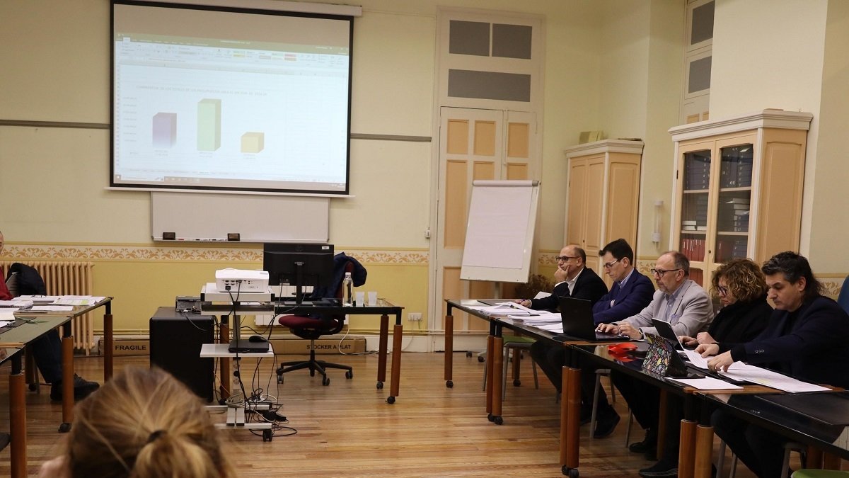 Presentación del presupuesto de Urbanismo.-E. M.
