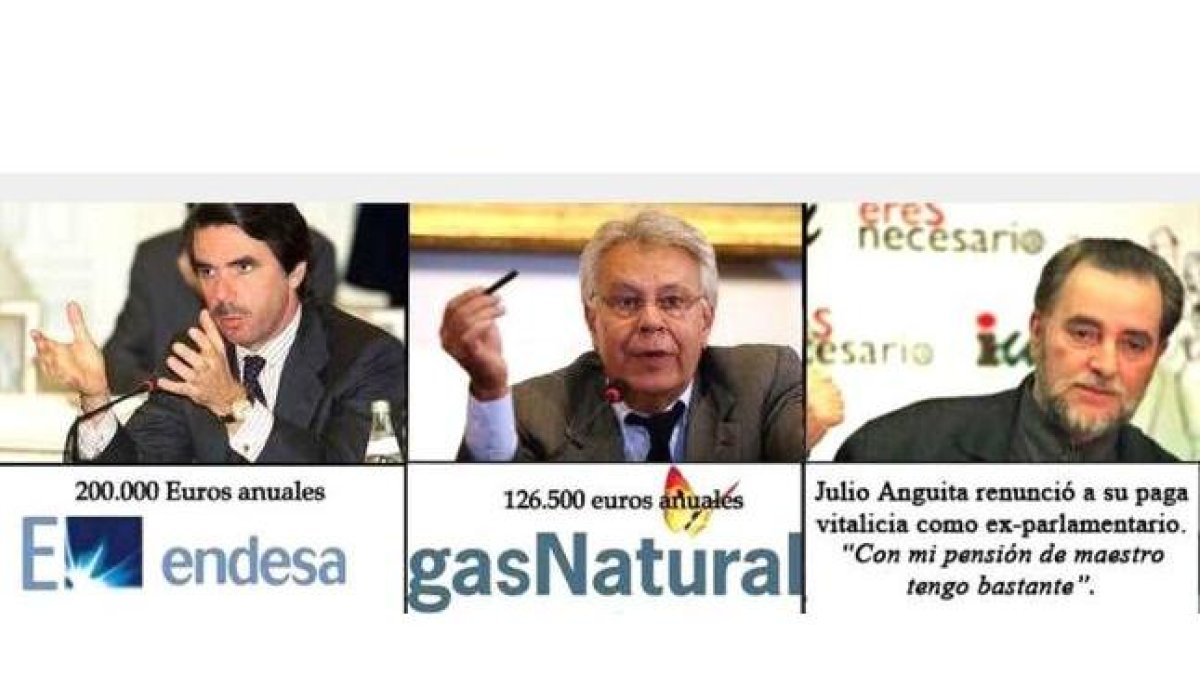 Fotomontaje colgado por Pablo Iglesias para destacar el 