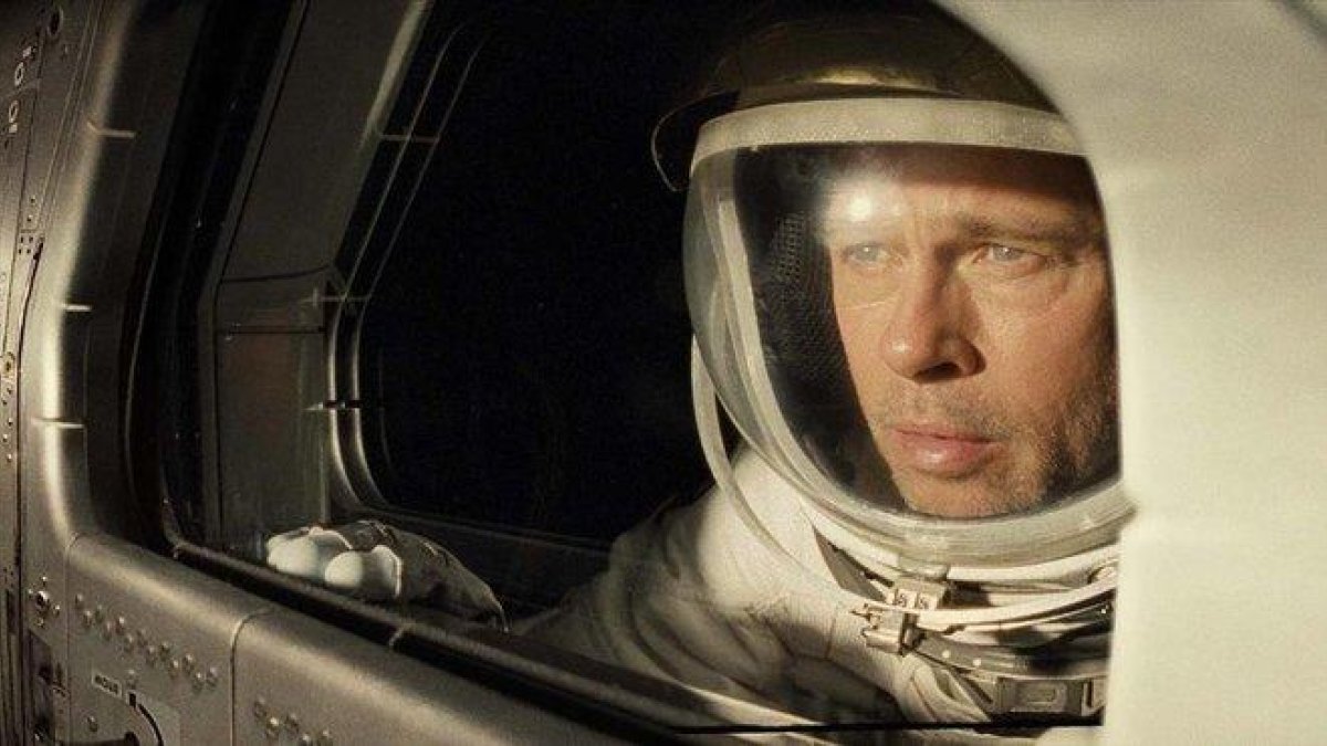Brad Pitt, en un fotograma de ’Ad astra’, de James Gray-