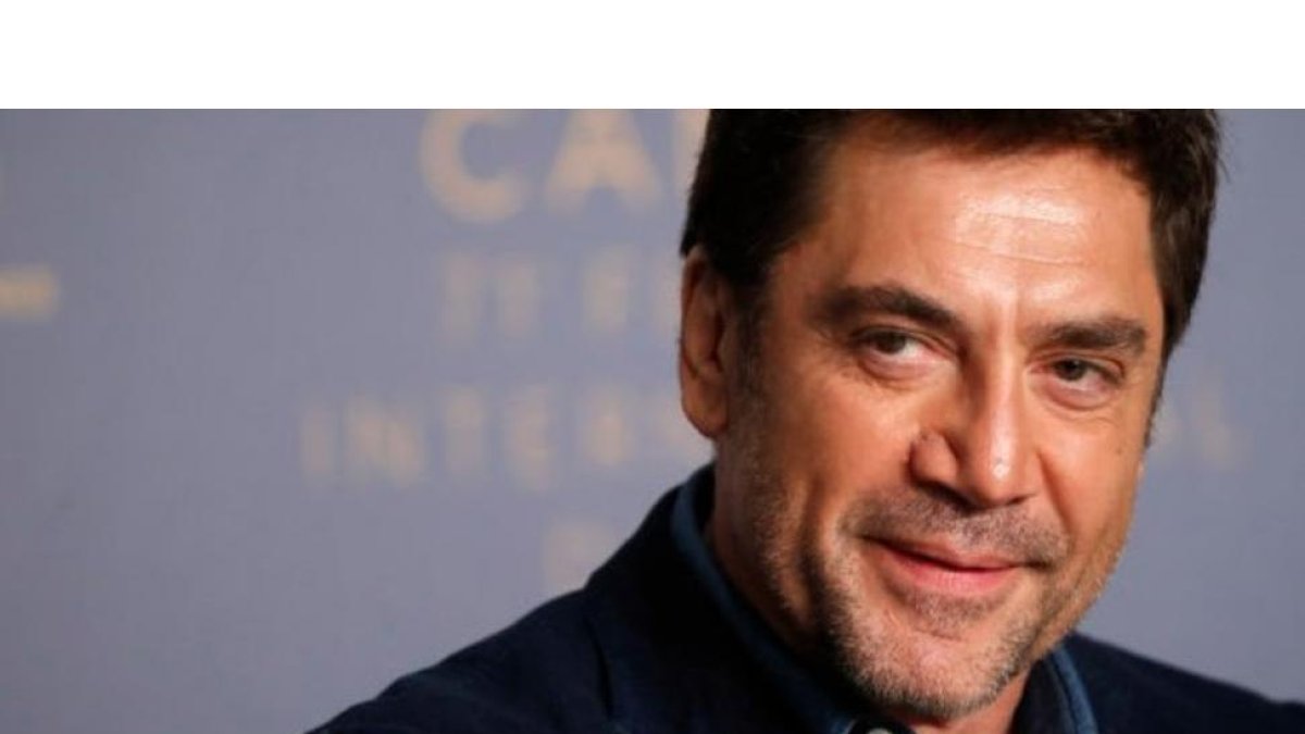Javier Bardem, en la rueda de prensa de presentación de Todos lo saben, en Cannes.-/ PERIODICO