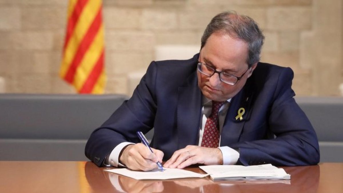 El president del Govern, Quim Torra.-ACN