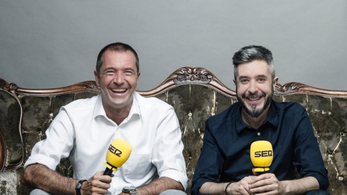 Manu Carreño (izquierda) y Dani Garrido dirigirán, respectivamente, 'El Larguero' y 'Carrusel deportivo' de la cadena SER.-CADENA SER