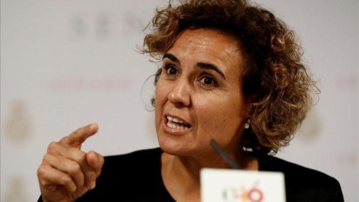La portavoz del PP en el Congreso, Dolors Montserrat.-MARISCAL (EFE)