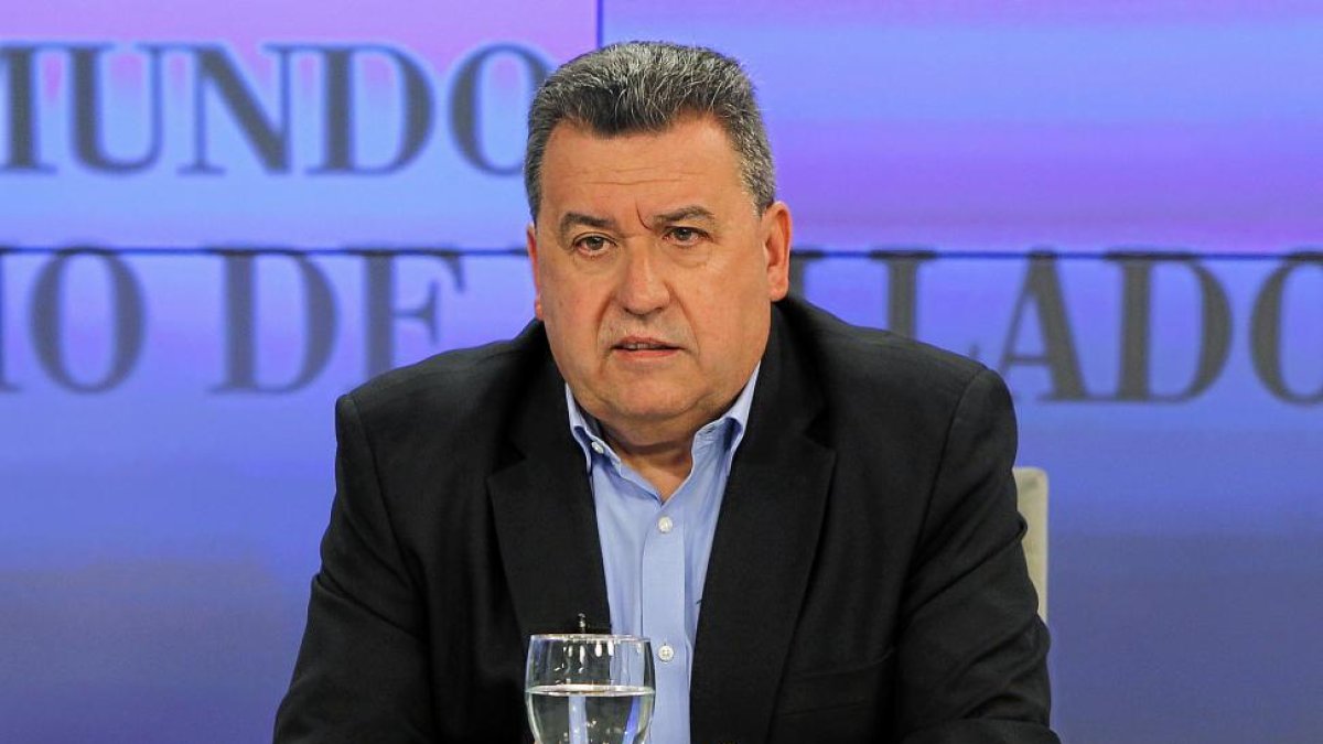 José Manuel Barrio durante su entrevista en 'La Quinta Esquina', emitida ayer en La 8 de Valladolid.-J. M. LOSTAU