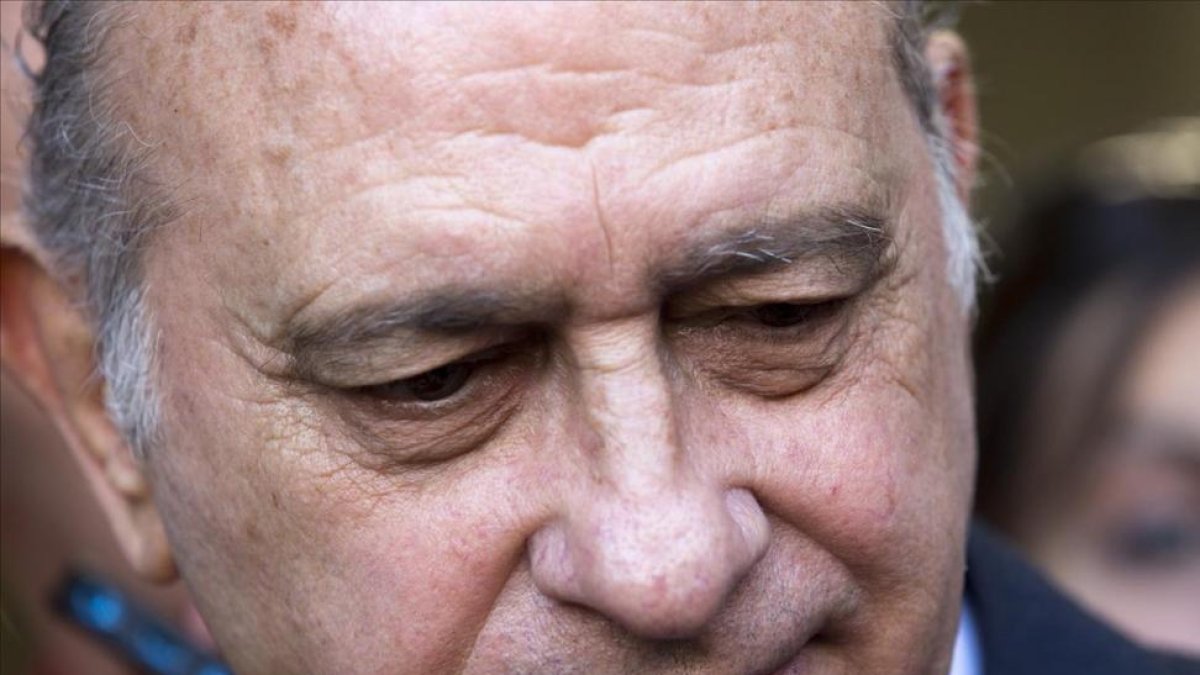 El ministro del Interior en funciones, Jorge Fernández Díaz, en una fotografía reciente.-