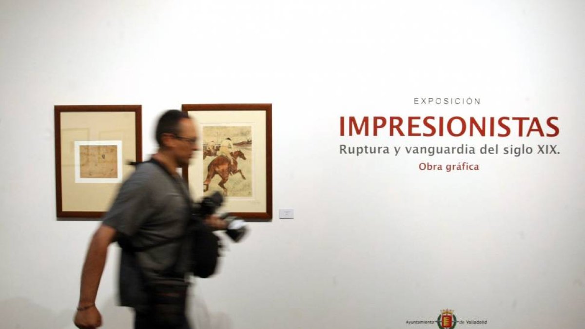 Exposición 'Impresionistas. Ruptura y vanguardia del siglo XIX' en la sala de Las Francesas de Valladolid-Ical