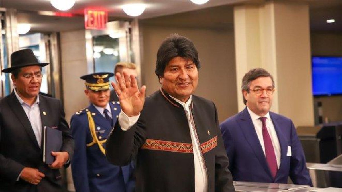 El presidente de Bolivia y candidato a la reelección, Evo Morales.-DPA / VANESSA CARVALHO