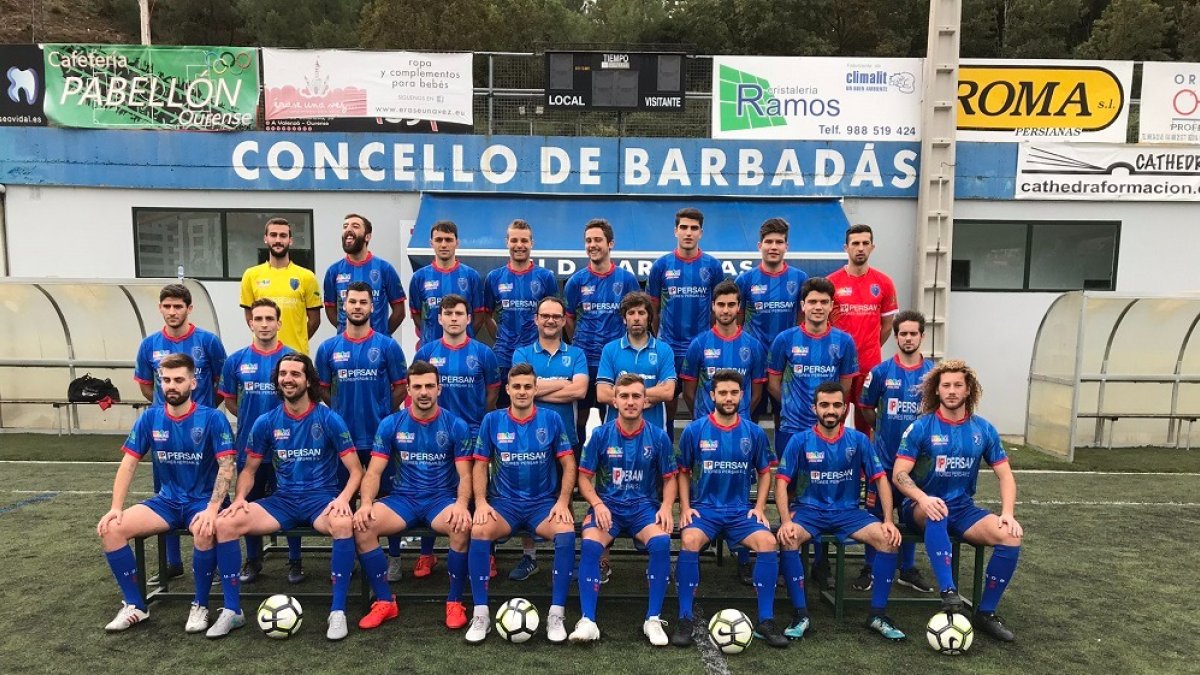 Plantilla del Barbadás.
