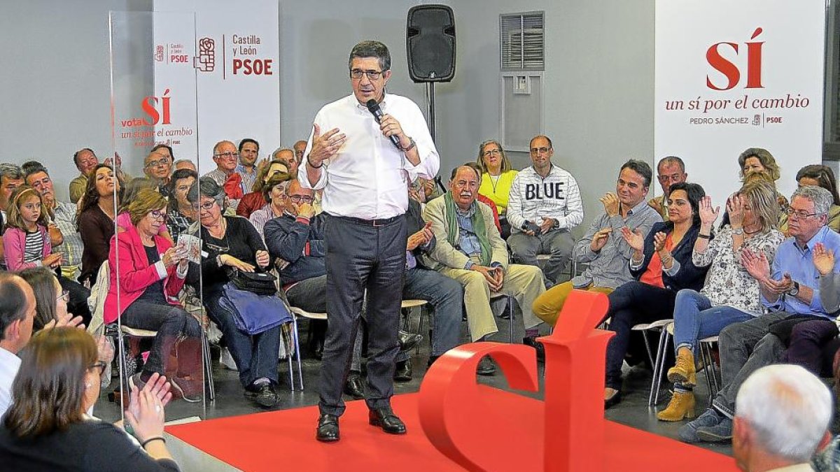 El presidente del Congreso de los Diputados y exlehendakari Patxi López, en un acto en Segovia.-ICAL