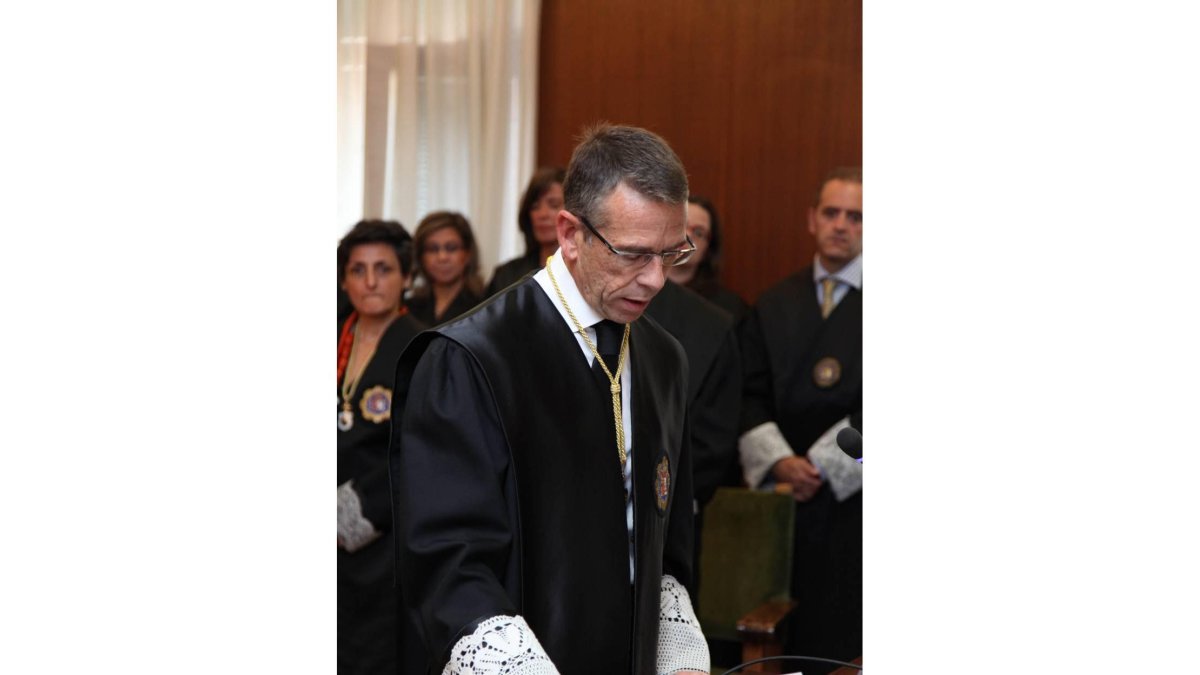 El magistrado Ignacio Pando toma posesión como nuevo presidente de la Audiencia Provincial de Segovia-Ical