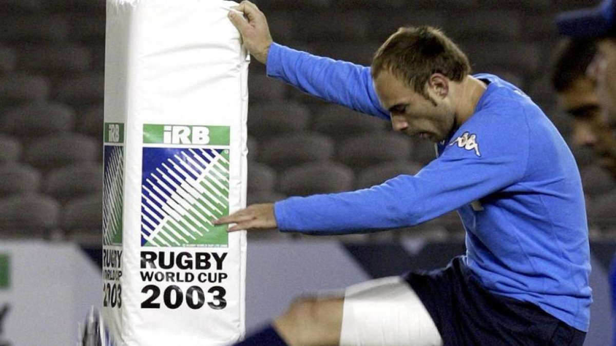 El exjugador de rugby italiano Andrea Benatti-REUTERS