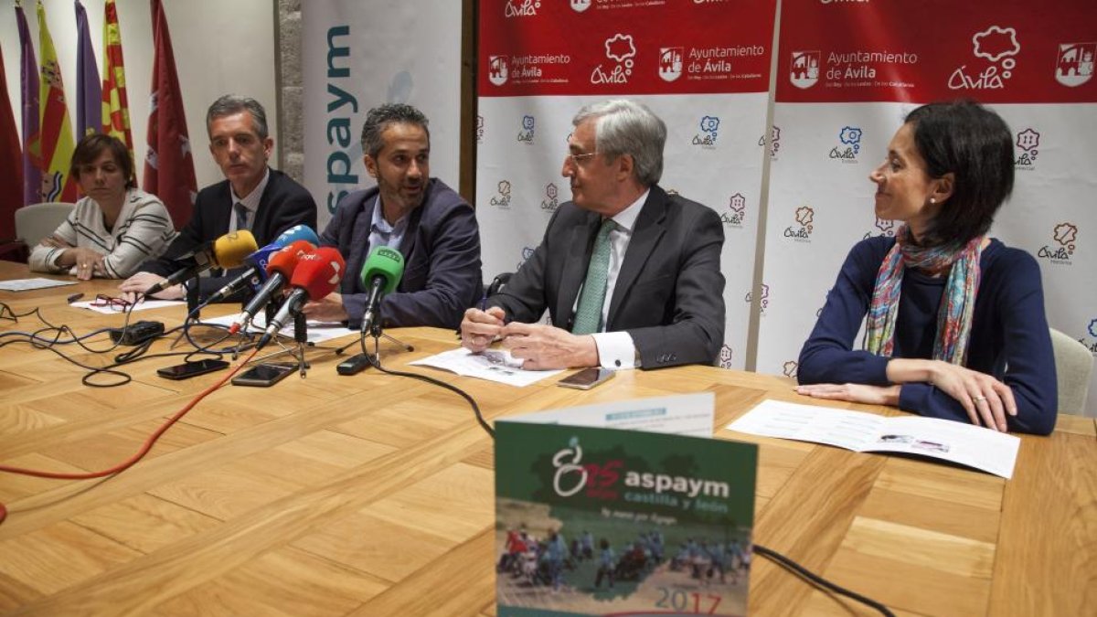 ASPAYM presenta el calendario de actividades con motivo de su 25 aniversario-Ricardo Muñoz / ICAL