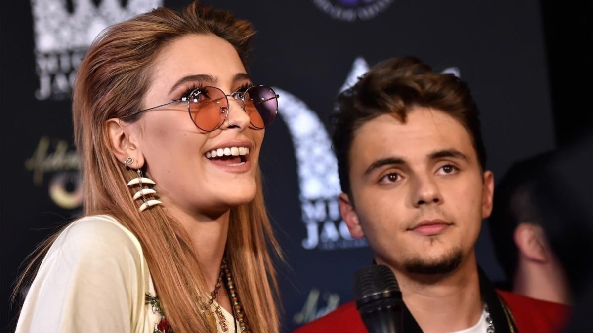 Paris y Prince Jackson. /-AFP / DAVID BECKER