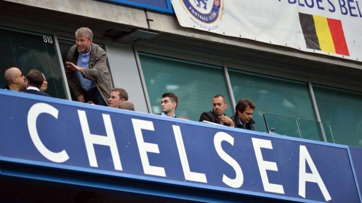 Roman Abramovich, dueño del Chelsea.-