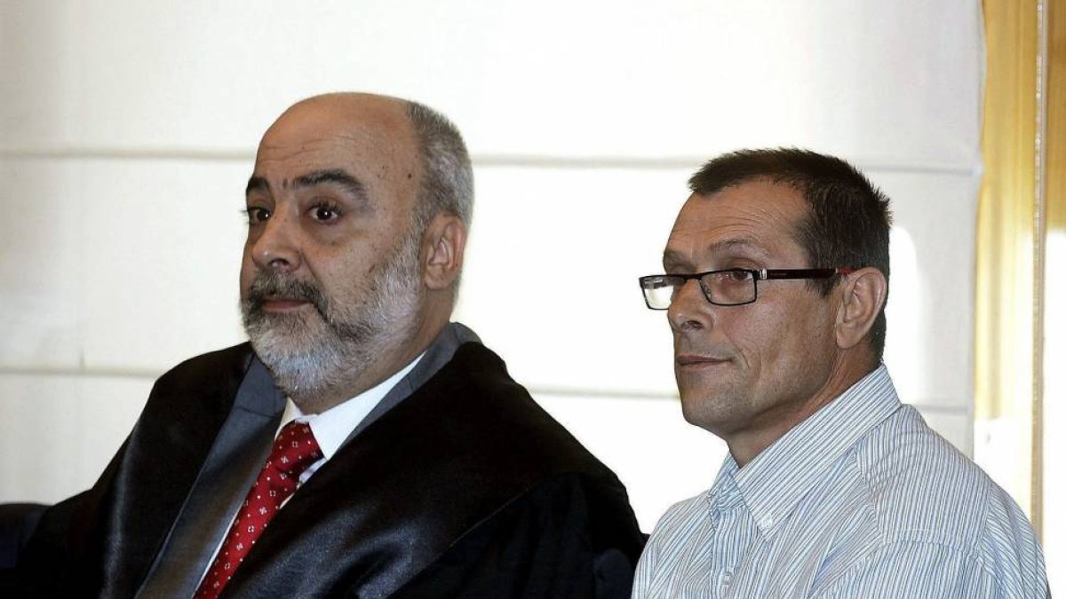 Imagen de archivo de Domingo San Juan en la primera jornada del juicio por asesinato en la sala de espera del Clínico-Efe
