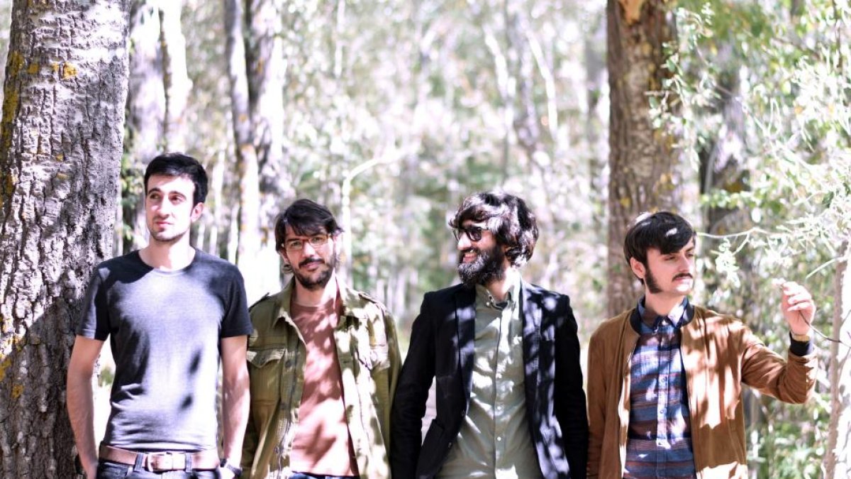 Los componentes del grupo vallisoletano Cosmic Birds.-BEATRIZ BUITRON