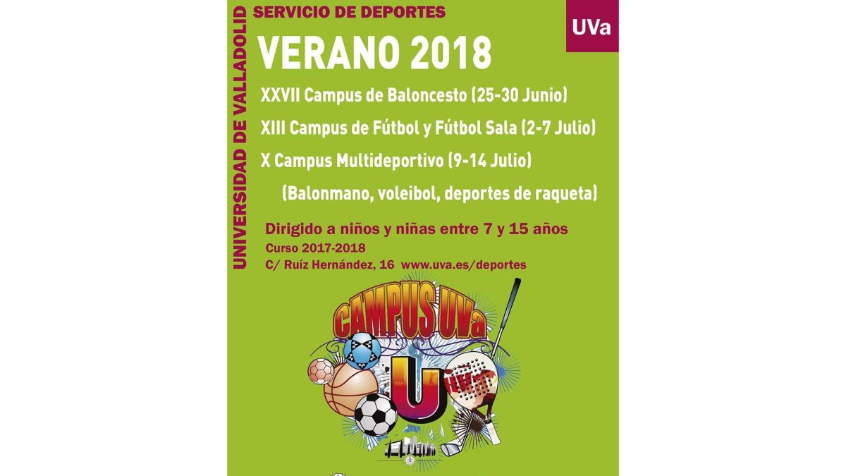 Cartel de los Campus de la UVa-2018.-EM