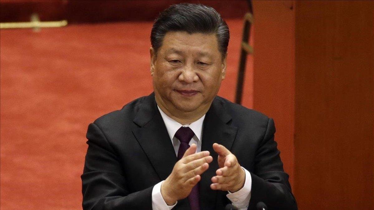 Xi Jingpin, durante un acto-MARK SCHIEFELBEIN (AP)