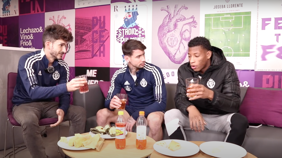 Arroita, Luis Pérez y Plata en un vídeo de Pucela Play / RV
