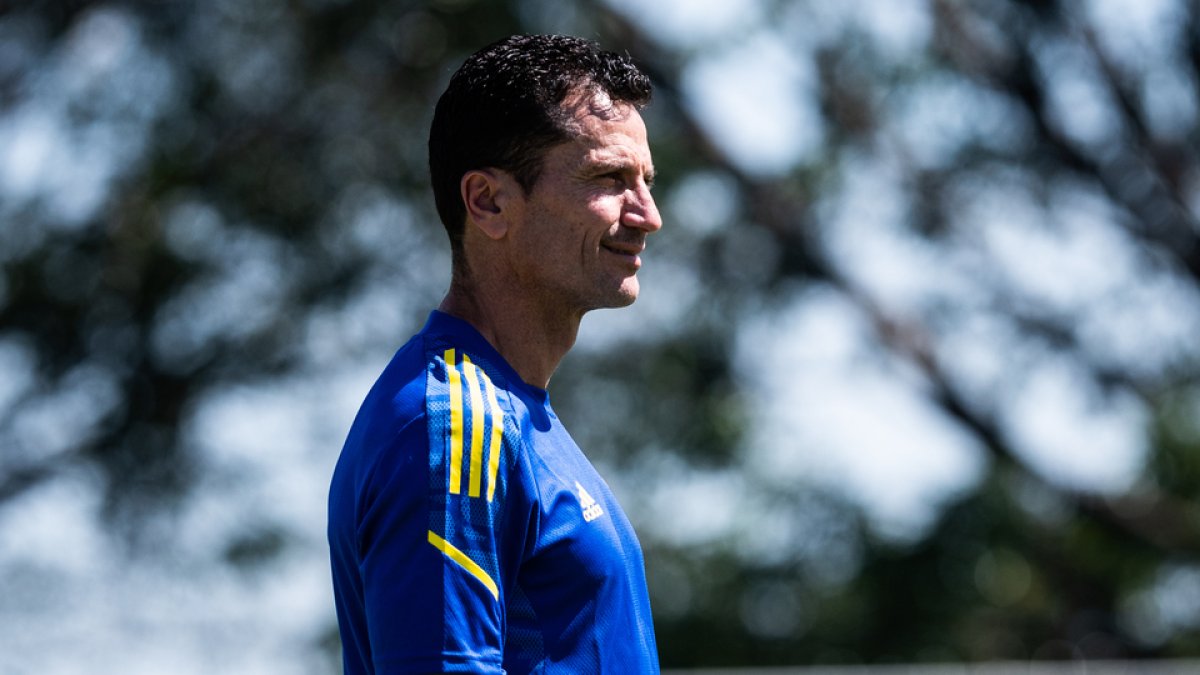 Torres Gómez durante una sesión con el Cruzeiro. / Gustavo Aleixo / Cruzeiro