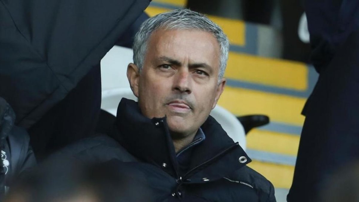 José Mourinho.-AFP / GEOFF CADDICK