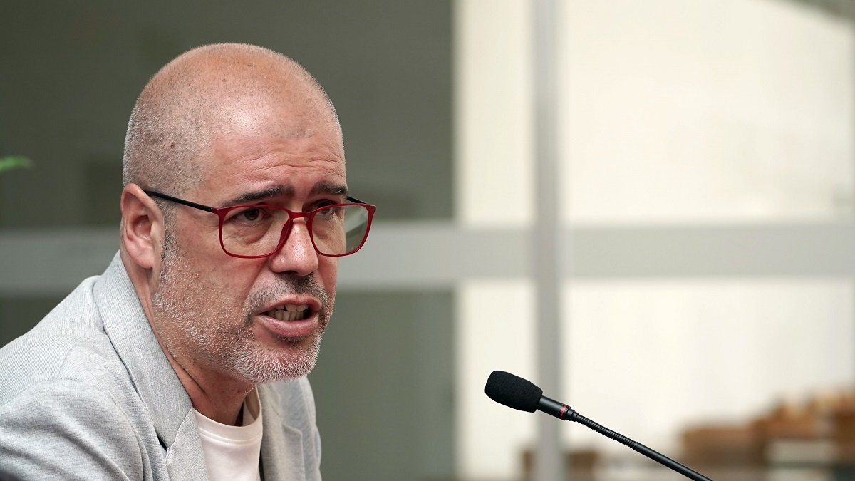 El secretario general de CCOO, Unai Sordo, habla de 
