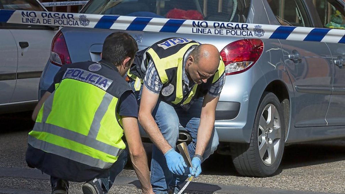 Tiroteo en la calle Pío del Rio Hortega, a la altura del número 5-P. REQUEJO