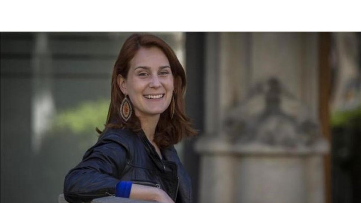Jéssica Albiach, diputada de Podem en el Parlament.-CARLOS MONTAÑÉS