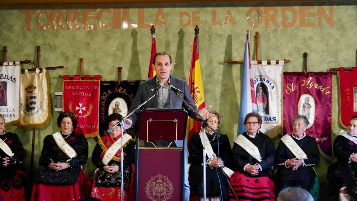 Tordesillas de la Orden congrega a 200 águedas del sur de la provincia.- M. Á. SANTOS / DIPUTACIÓN