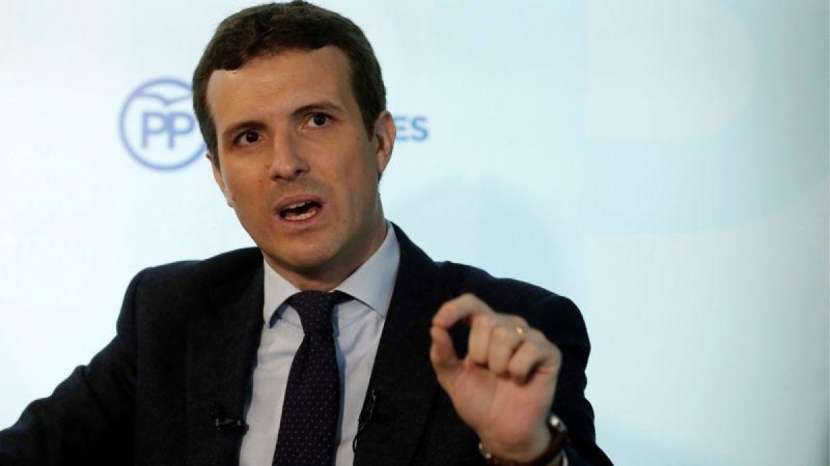Casado: No descarto nada contra Sánchez por su alta traición a España.-BALLESTEROS (EFE)