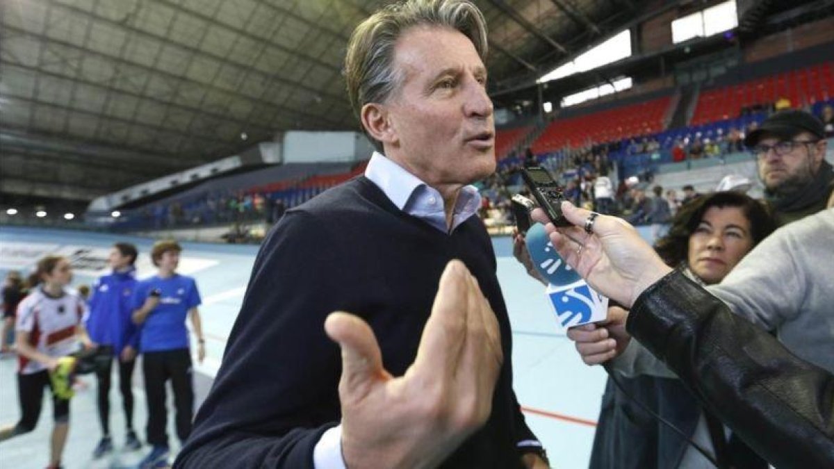 Sebastian Coe, presidente de la IAAF.-EFE / JUAN HERRERO