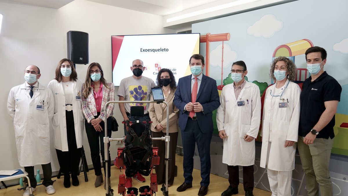 Presentación del primer exoesqueleto pediátrico en Castilla y León. ICAL