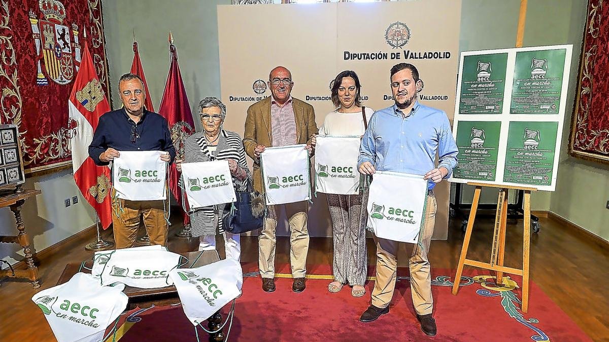 Presentación de la marcha solidaria «El camino de los Ulloa».-EL MUNDO