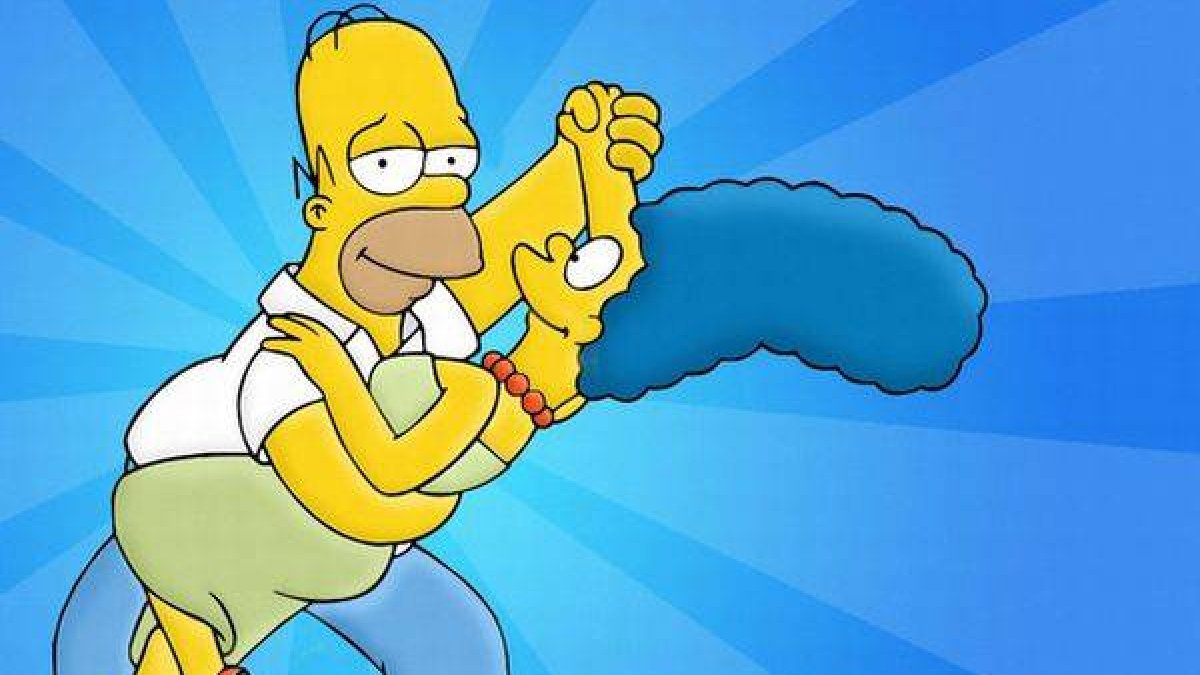 Homer y Marge, una historia de amor de más de 25 años.-