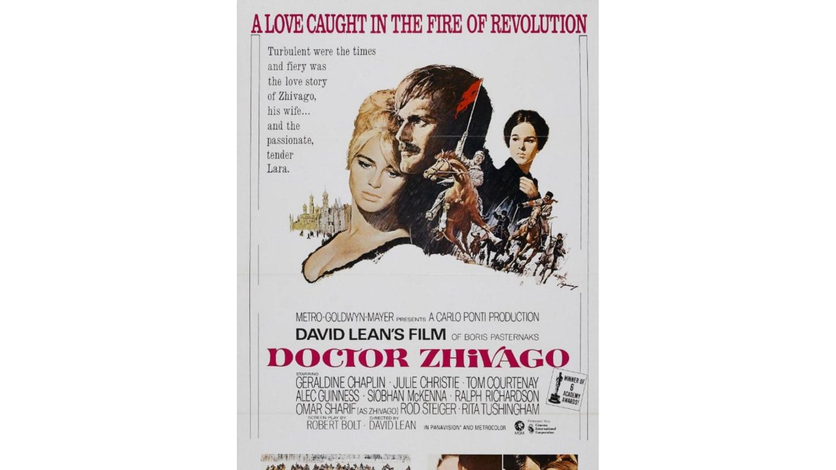 Cartel de Doctor Zhivago-E.M.