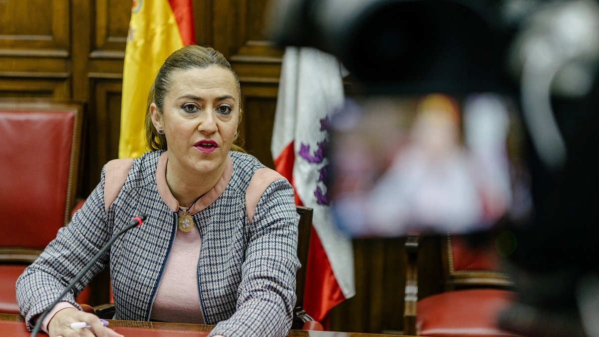 La delegada del Gobierno, Virginia Barcones.- ICAL