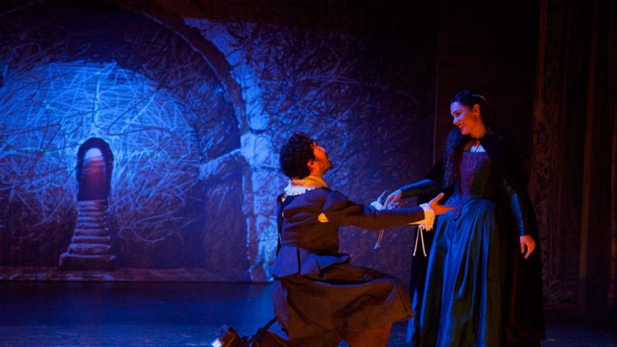 Escena de ‘La cueva de Salamanca’, con dramaturgia de Gutiérrez Caba.-ICAL