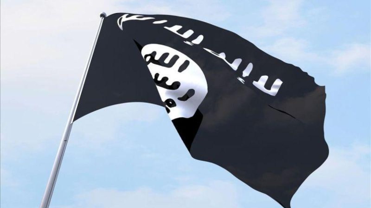 Bandera del Estado Islámico.-EL PERIÓDICO