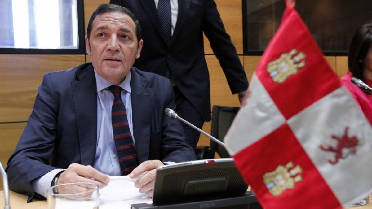El consejero de Sanidad, Antonio María Sáez Aguado-Ical