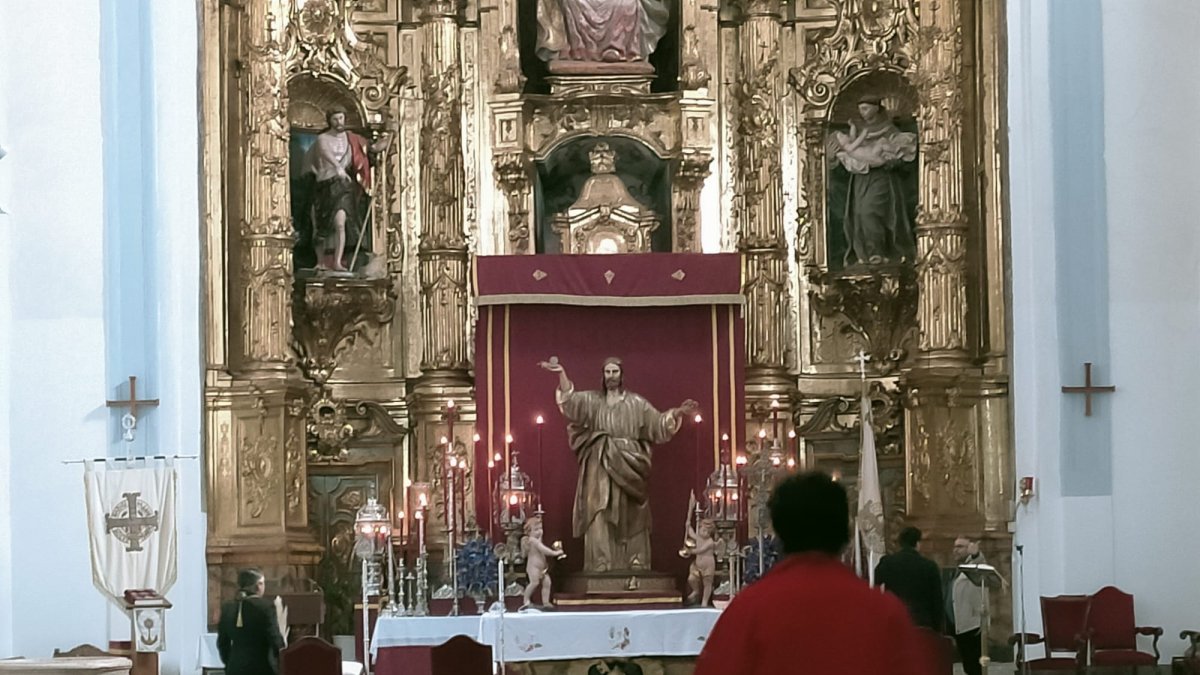 Veneración de Jesús en la Última Cena. E.M.