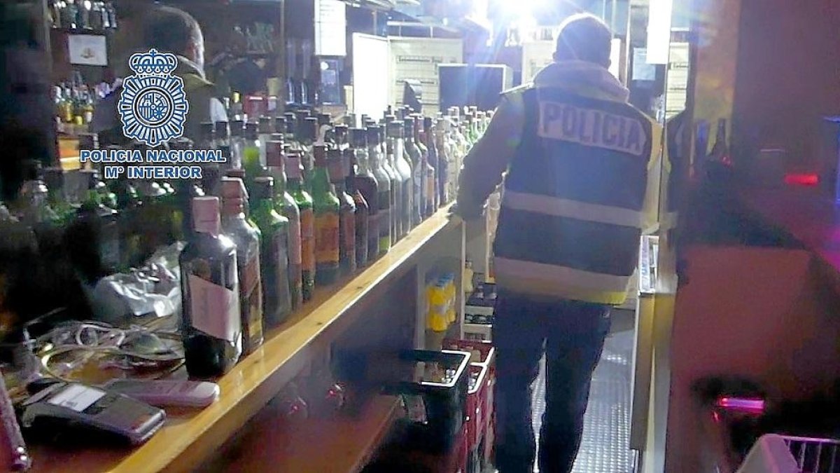Club de alterne de Ávila en el que agentes del Cuerpo Nacional de Policía liberó a una víctima de trata.-ICAL